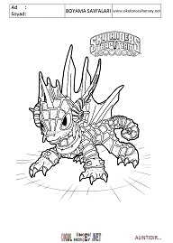 Skylanders boyama sayfaları
